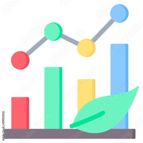 Biostatistics Flat Icon