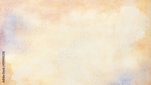 Abstract watercolor aesthetic horizontal background. Hand drawn vector splatter texture. Brush stroked painting pastel color watercolour