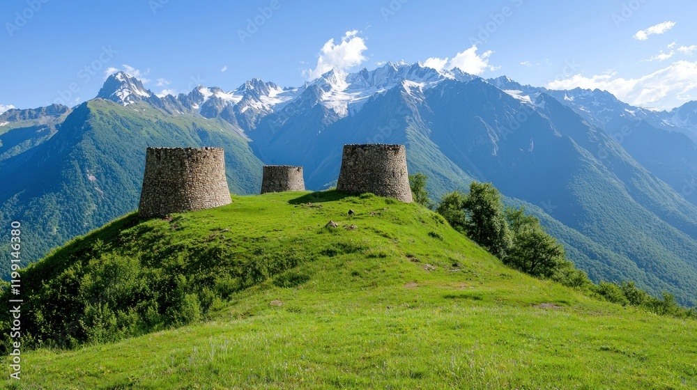 Mountaintop Stone Structures Mountaintop Stone Structures