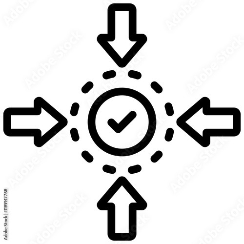 Impact Outline Icon