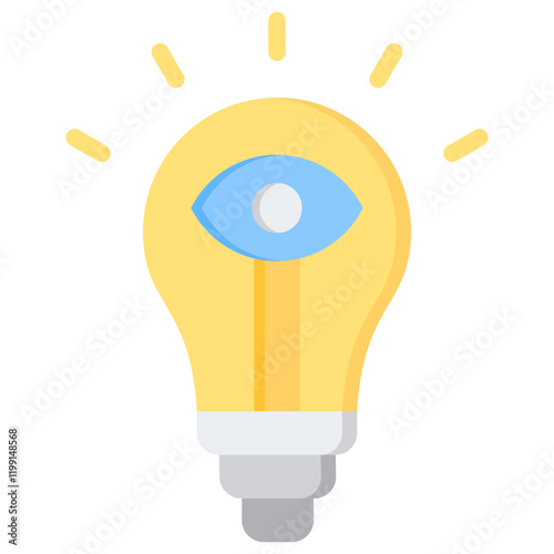 Visionary Flat Icon