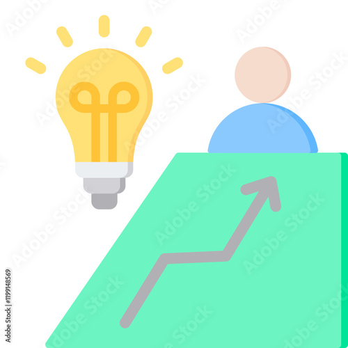 Innovator Flat Icon