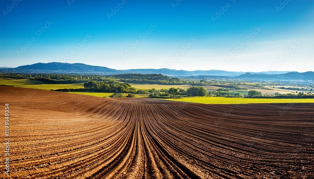 landscape with a field and sky landscape with a field and sky