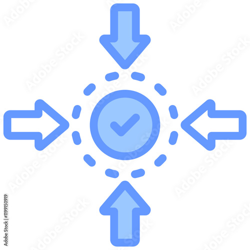Impact Blue Icon
