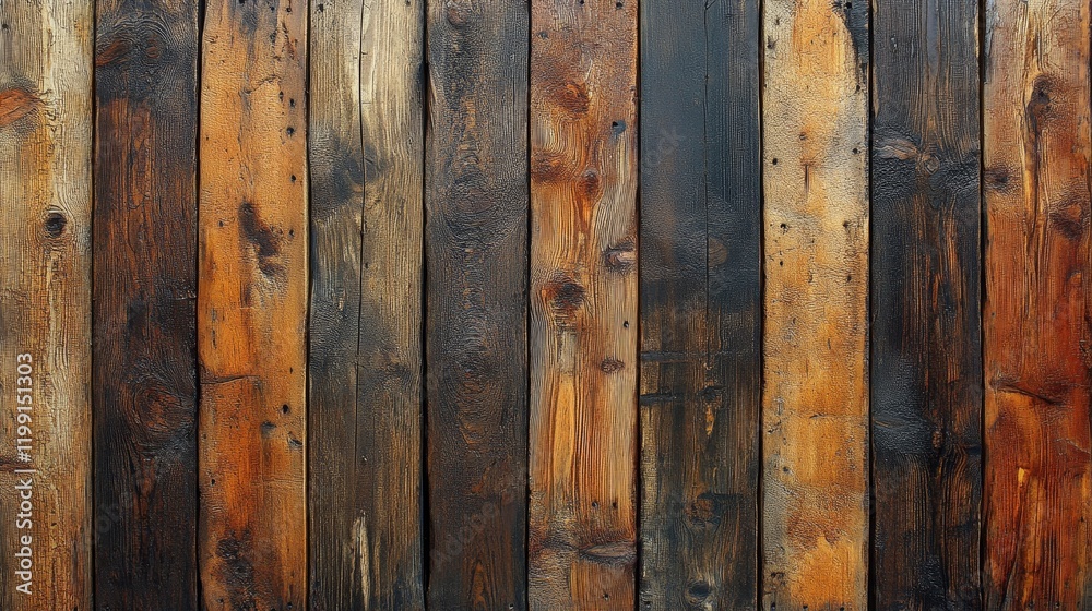 Weathered Wooden Planks with Rustic Charm Weathered Wooden Planks with Rustic Charm