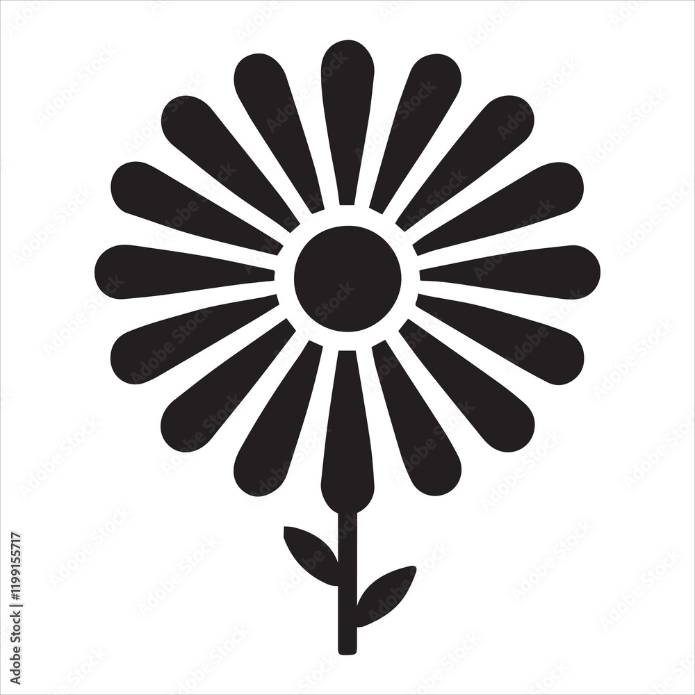 Vibrant Common Daisy Plant Vector Design for Art
Vibrant Common Daisy Plant Vector Design for Art