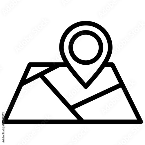 Map Outline Icon