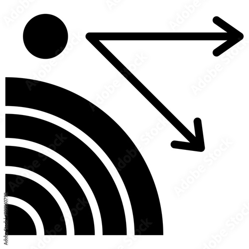 Nadir Glyph Icon