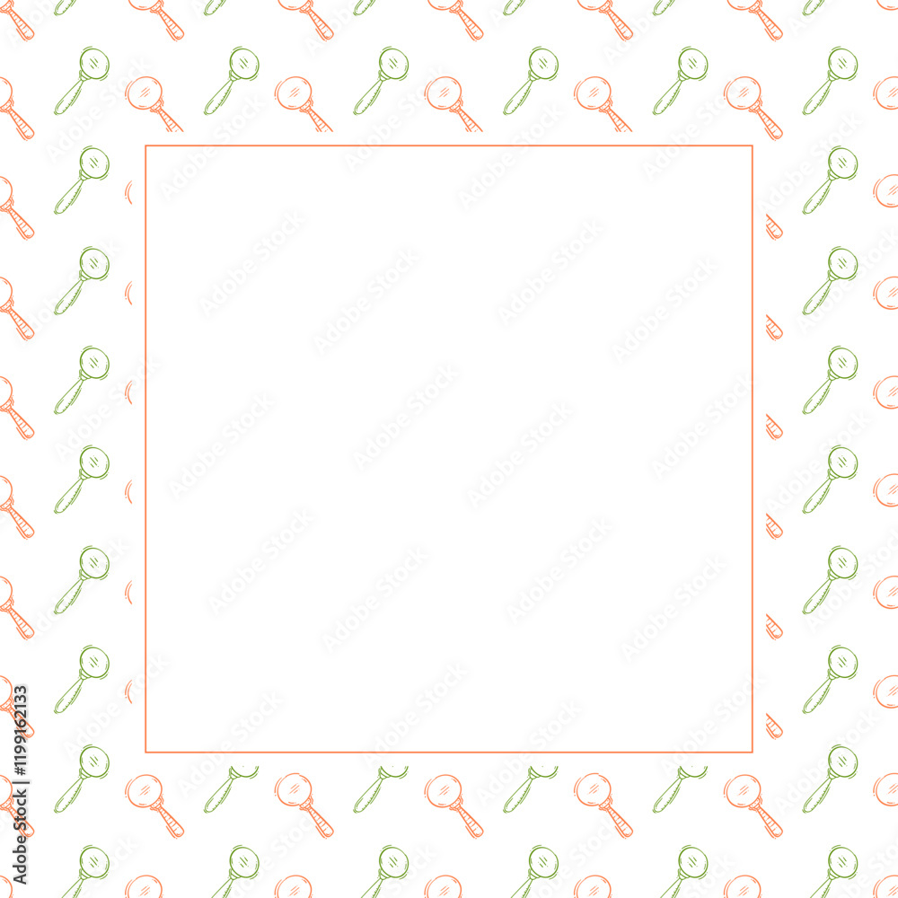 magnifying glass frame. doodle magnifying glass square frame. hand drawn magnifying glass frame background. magnifying glass background magnifying glass frame. doodle magnifying glass square frame. hand drawn magnifying glass frame background. magnifying glass background