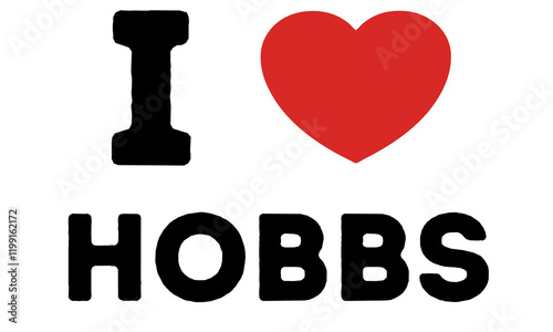 I Love Hobbs United States