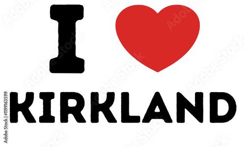 I Love Kirkland United States photo