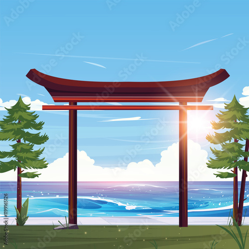 gazebo in the garden