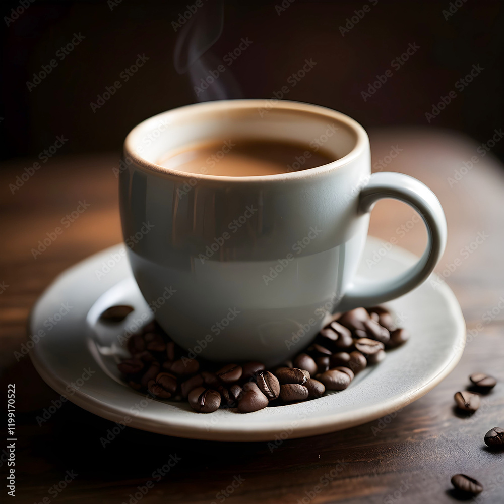 Cozy Morning Ritual: A Warm Coffee Mug Cozy Morning Ritual: A Warm Coffee Mug