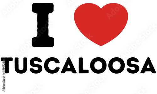 I Love Tuscaloosa United States