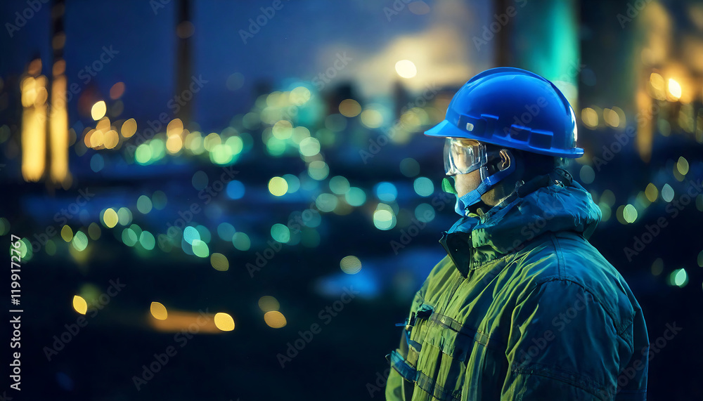 Industrial workers adhering to safety protocols and compliance standards in a factory setting. Industrial workers adhering to safety protocols and compliance standards in a factory setting.