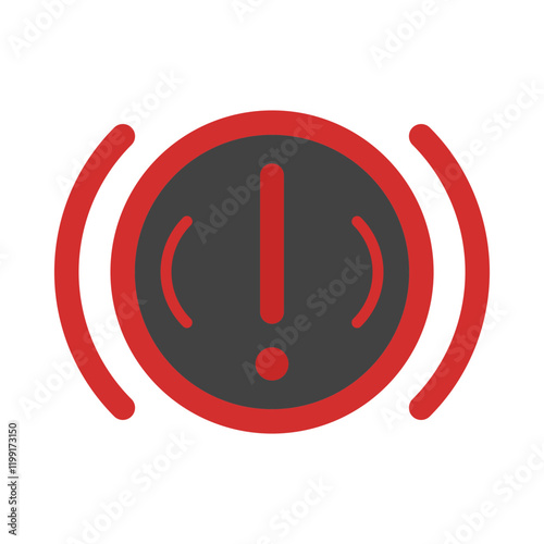 Failure flat icon