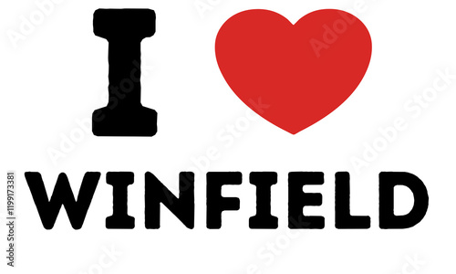 I Love Winfield United States