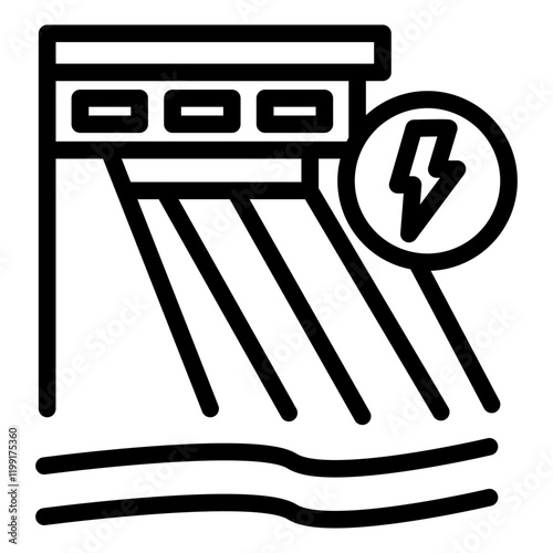 Hydroelectric Icon