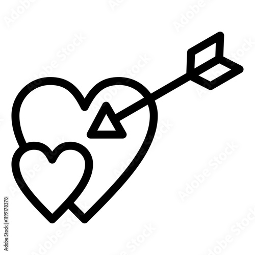Heart Arrow Icon