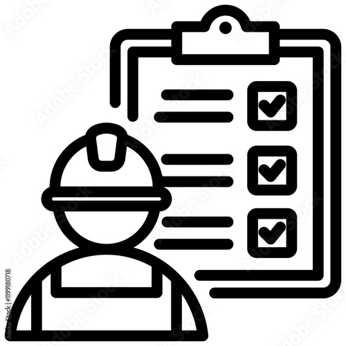 Inspection Outline Icon