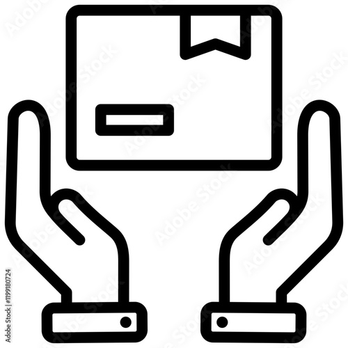 Lifting Outline Icon