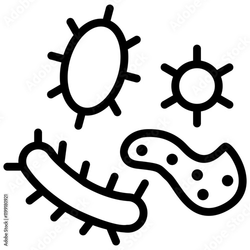 Pathogen Outline Icon