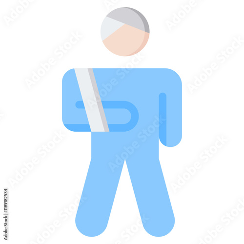 Injury Flat Icon
