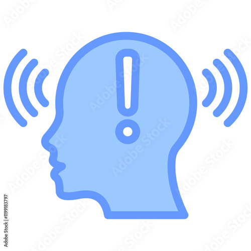 Awareness Blue Icon