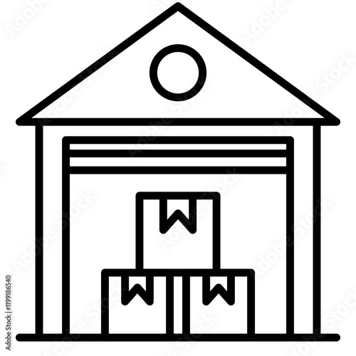 Warehouse Icon