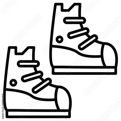 Ski Boots Icon