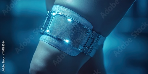 Futuristic Biomedical Leg Device: Advanced Technology in Healthcare