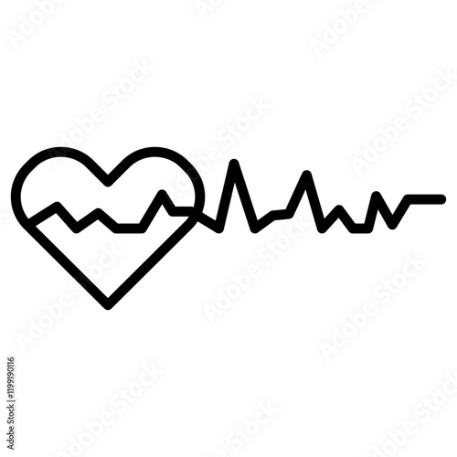 Heart Beat Icon