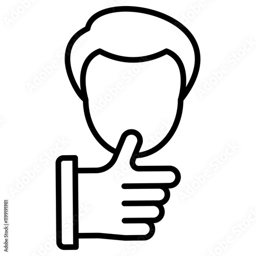 Thumb Sucking Icon