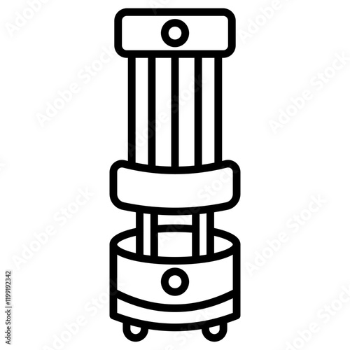 Disinfection Robot Icon