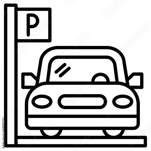 Parking Systems Icon