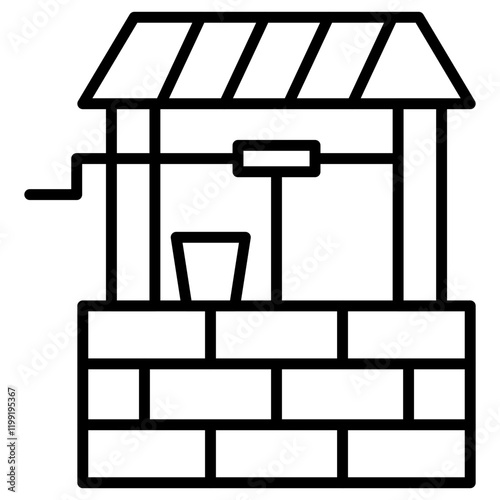 Water Well Icon