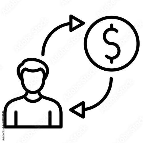 Cost Per Acquisition Icon
