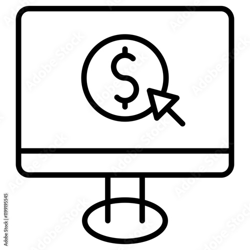 Cost Per Click Icon