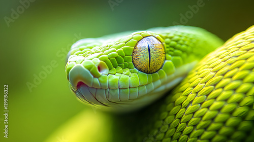 Close-up of a snake eye