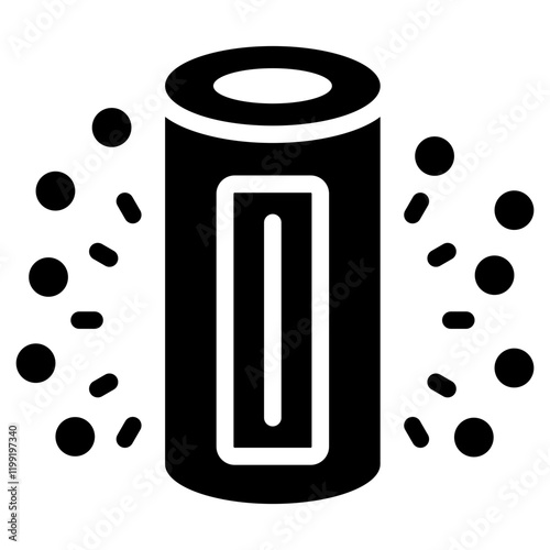 Uv Sanitizer Device Glyph Icon