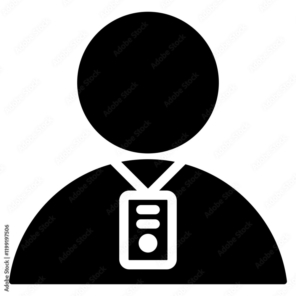 Personal Air Purifier Glyph Icon Personal Air Purifier Glyph Icon