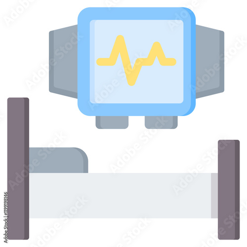 Sleep Tracker Flat Icon