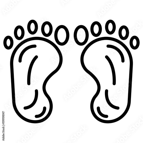 Footprint Icon