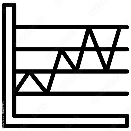Marked Line Icon