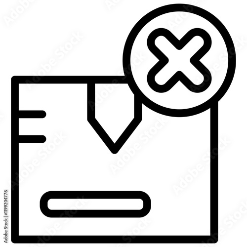 Delivery Cancelled Icon