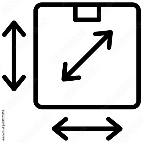 Dimension Icon