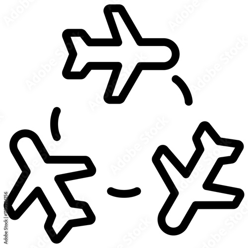 Round Trip Icon