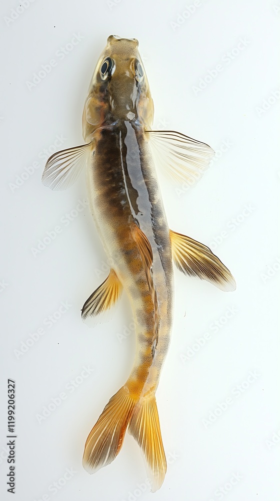 Fototapeta premium Single Trout Fingerling
