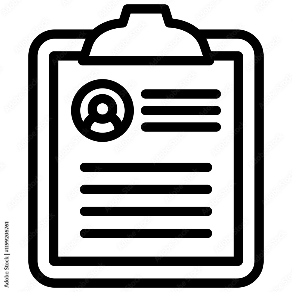 Application Form Icon Application Form Icon