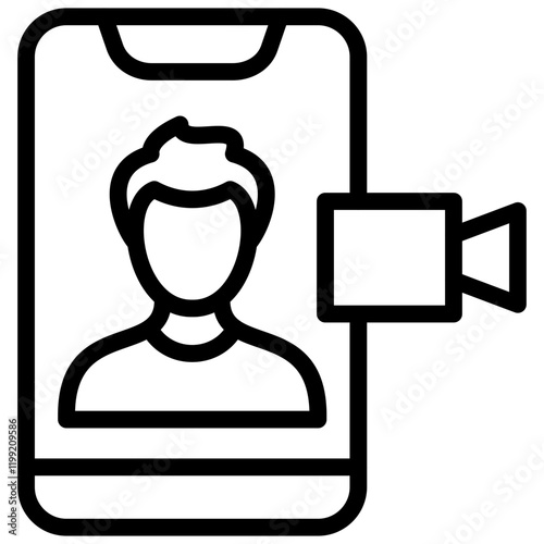 Video Chat Icon